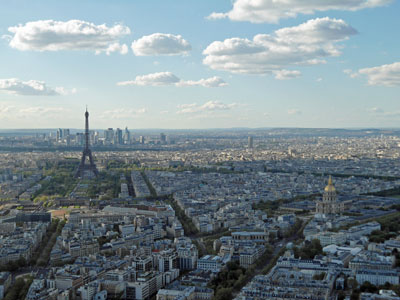View from the Montparnasse Tower