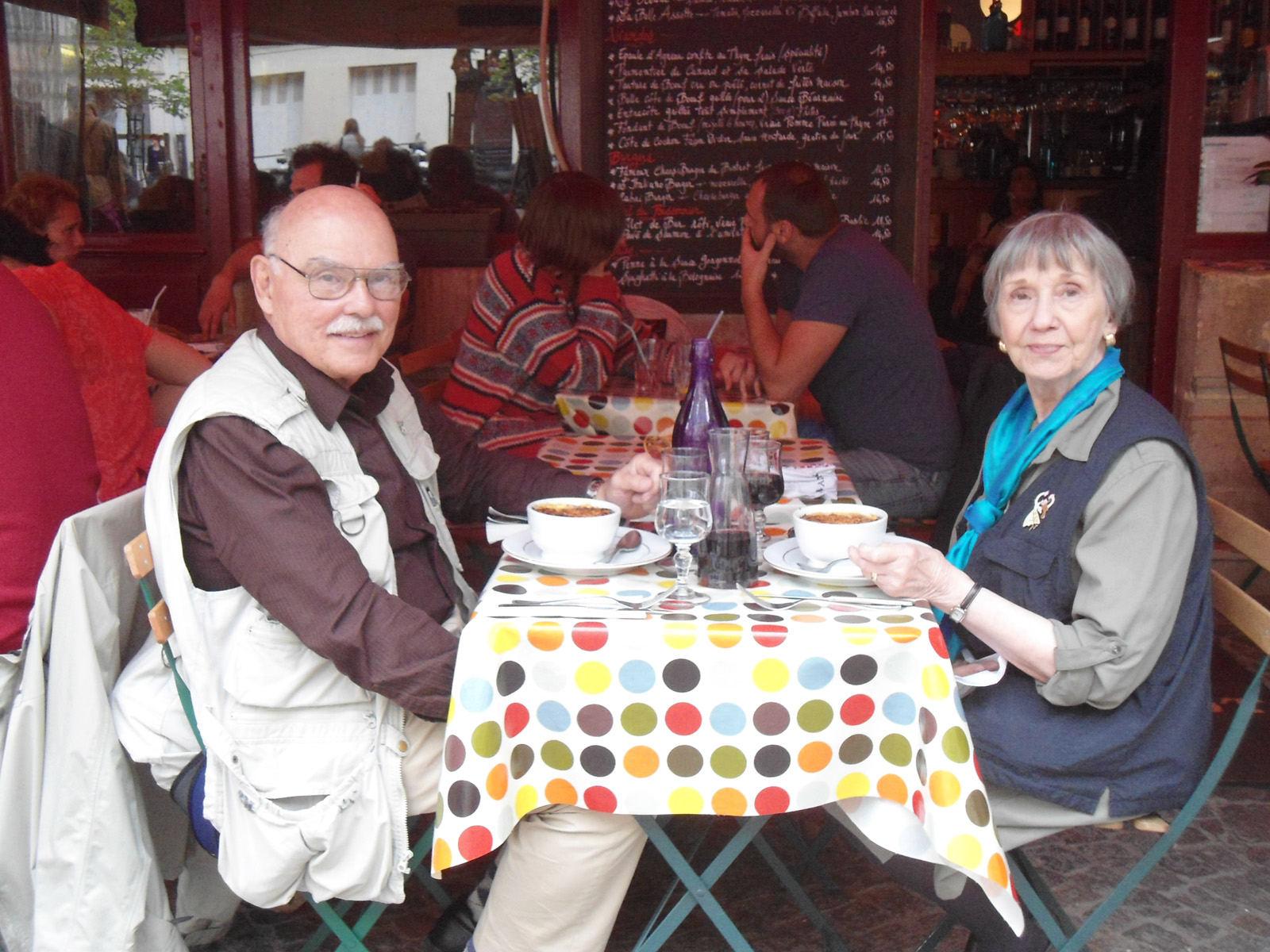 John and Carole in Paris