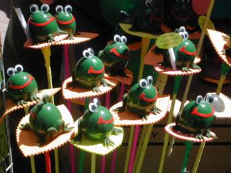Jolly frogs.